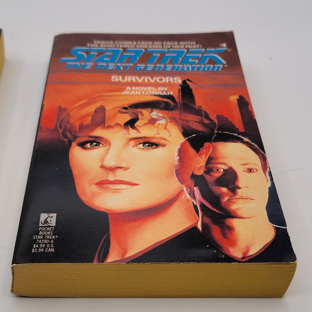 Lorrah & Sharee Star Trek The Next Generation Paperback‎ Set #4 #11 Good - Picture 4 of 10